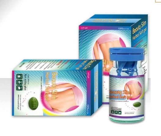 Beauty Slim Herbal Soft Gel 1 box - Click Image to Close