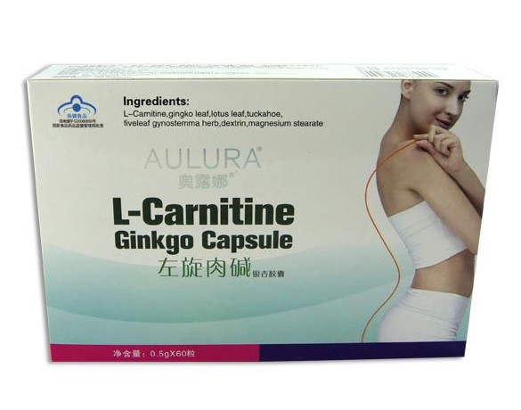 Aulura L-carnitine ginkgo capsule 1 box