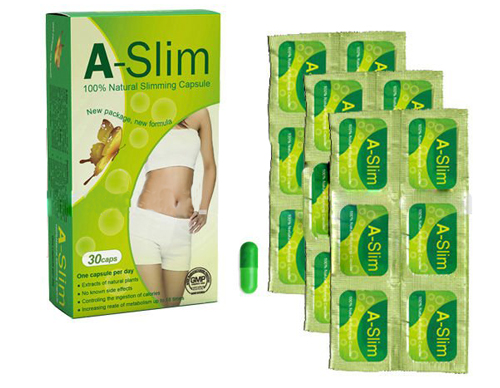 A-Slim Natural Slimming capsule 5 boxes - Click Image to Close
