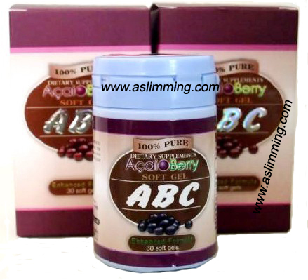 20 boxes of ABC Acai Berry Soft Gel