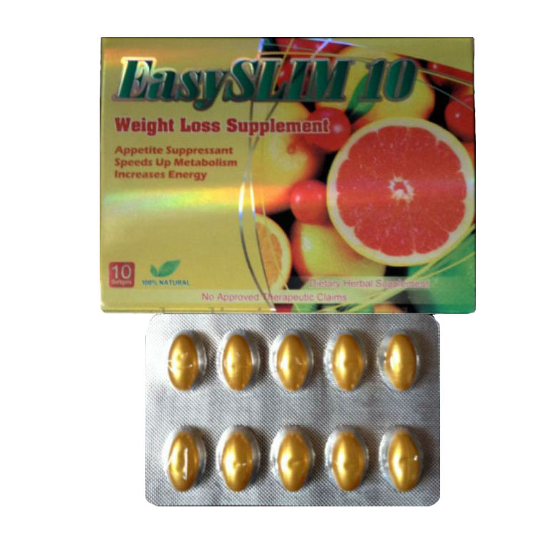 EasySLIM 10 Weight Loss Supplement 5 boxes