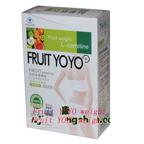 Fruit YOYO weight L-carnitine slimming capsule 3 boxes