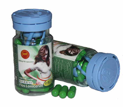 10 bottles of Herbal Flos Lonicerae weight loss capsule (new pack)