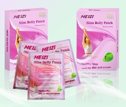 Pink Meizi Slim Belly Patch 1 box