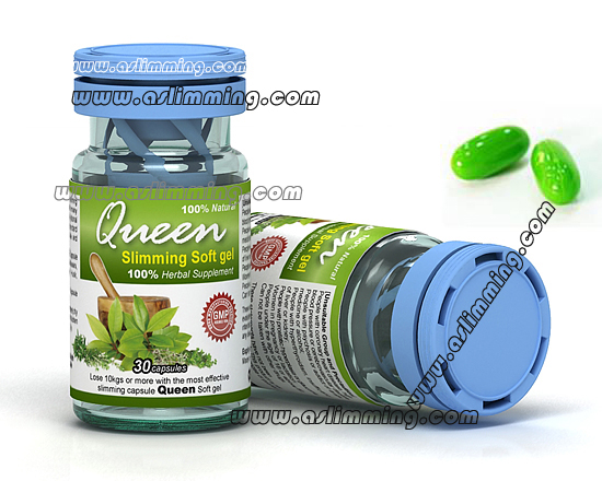 5 bottles of Queen slimming soft gel (Meizitang Botanical Slimming,Old Formula,New Pack)