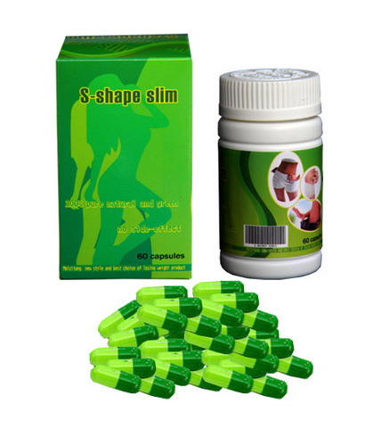 S-shape Slim weight loss capsule 10 boxes