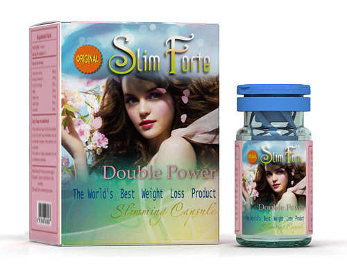 Slim Forte Double Power Slimming Capsule 5 boxes - Click Image to Close