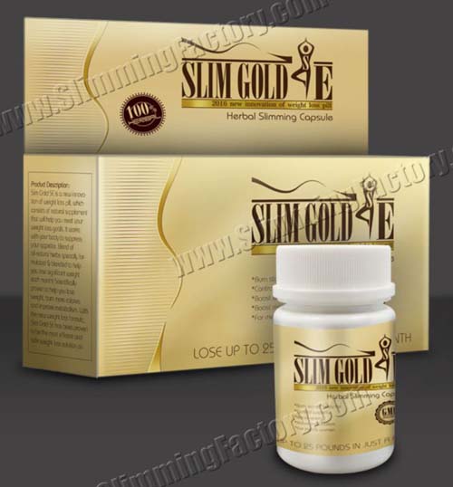 Slim Gold SE Herbal Slimming Capsule 3 boxes