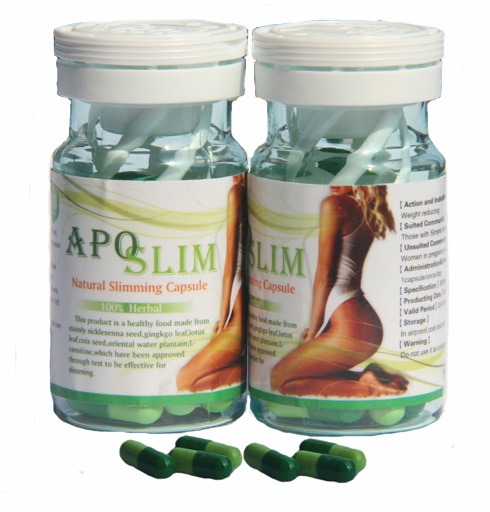 Aposlim Natural slimming capsule (New Daidaihua formula) 1 bottle. 