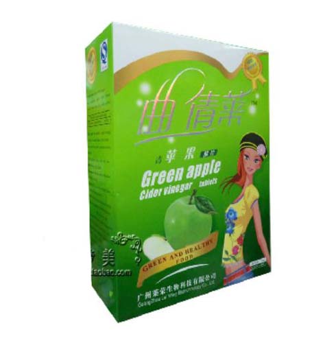 Green apple cider vinegar tablets 3 boxes - Click Image to Close