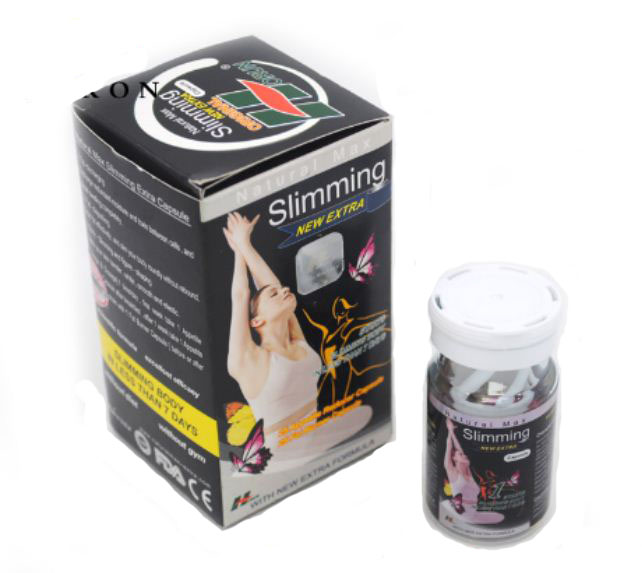 New extra Black natural max slimming capsule 1 box