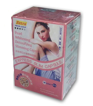 Pearl Whitening Detoxifying Slimming Capsule 1 box